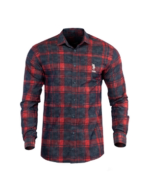 پیراهن مردانه چهارخانه Polo مدل 38995